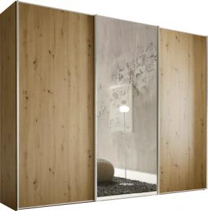 STAUD Schwebetürenschrank "Sinfonie Plus, edles Design in hochwertiger Qualität, Made in Germany", Mit Spiegeltür und vier verschiedenen Ausstattungsvarianten