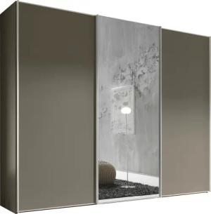 STAUD Schwebetürenschrank "Sinfonie Plus, edles Design in hochwertiger Qualität, Made in Germany", Mit Spiegeltür und vier verschiedenen Ausstattungsvarianten