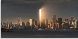 Artland Glasbild "New York Skyline I", Amerika, (1 St.), in verschiedenen Größen
