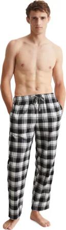 Marc OPolo Pyjamahose "Homey Flanne", mit Bindeband und Eingriffstaschen