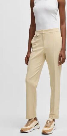 BOSS ORANGE Chinohose "Taschina Premium Damenmode", Chino Qualität