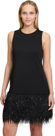 Vera Mont Abendkleid "Vera Mont Damen Abendkleid mit Fransen"
