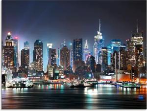 Artland Glasbild "New York City Times Square", Amerika, (1 St.), in verschiedenen Größen