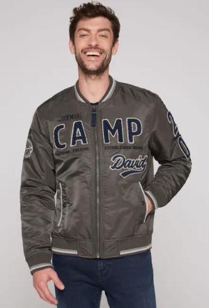 CAMP DAVID Blouson, mit großem Frottee-Logo