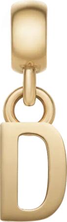 Daniel Wellington DW Charm Letter D Gold