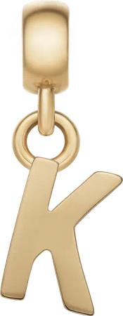 Daniel Wellington DW Charm Letter K Gold