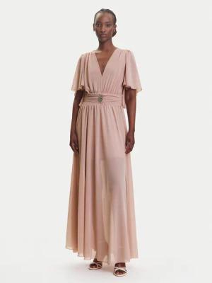 Fracomina Abendkleid FQ25SD3011W41201 Rosa Regular Fit