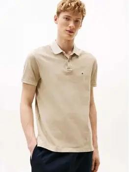 Tommy Hilfiger Poloshirt MW0MW34757 GRMT DYE-RBT SANDALWOOD