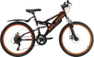 KS-Cycling Kinderrad schwarz ca. 24 Zoll
