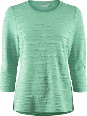 Rundhals-Shirt Strukturmuster