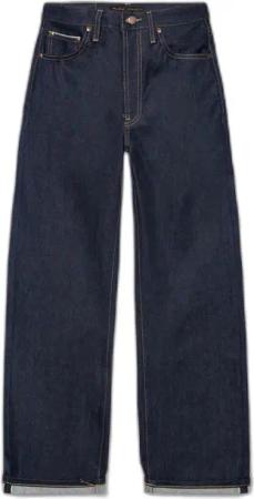 Damen Loose Jeans Nudie Jeans Clean Eileen Dry Twilight Selvage