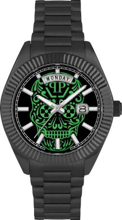 Philipp Plein PWPNA0724 Herrenuhr Rock Couture Day-Date 42mm 5ATM