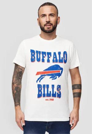 Recovered T-Shirt "NFL Bills", im zeitlosen Design