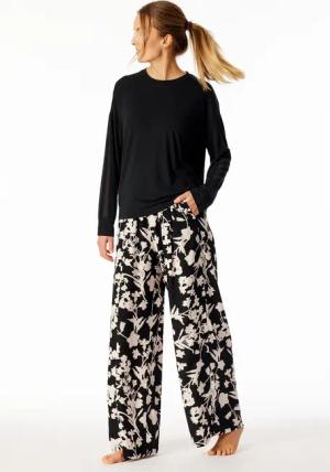 Shirt langarm schwarz - Mix+Relax 40