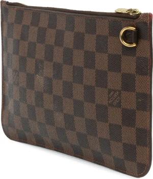 Louis Vuitton Hobo Bags - Damier Ebene Neverfull Pouch - Gr. unisize - in Braun - für Damen