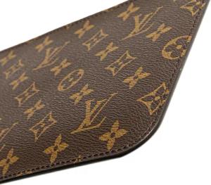 Louis Vuitton Kosmetiktaschen - 2021-2024 Monogram Neverfull Pouch - Gr. unisize - in Braun - für Damen