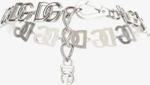 Dolce&Gabbana Halskette - Logo Necklace - Gr. unisize - in Silber - für Damen