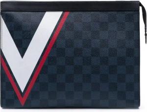 Louis Vuitton Clutches - 2017 Damier Graphite Americas Cup Voyage Pouch MM - Gr. unisize - in Schwarz - für Damen