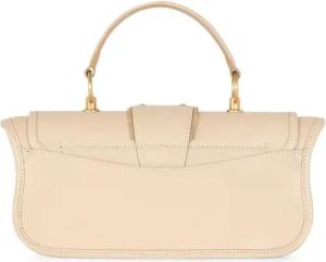 Balmain Clutches - Blaze Pouch-Box Leather - Gr. unisize - in Beige - für Damen