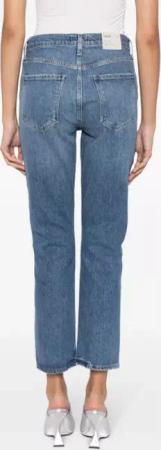 Agolde - Riley Cropped Denim Jeans - Größe 30 - blue