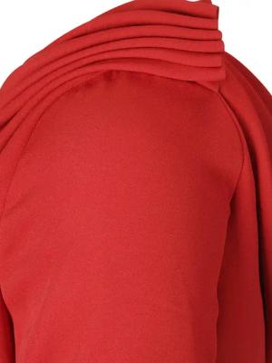 J.W.Anderson - V-Neck Long-Sleeved Sheath Dress - Größe 8 - rot