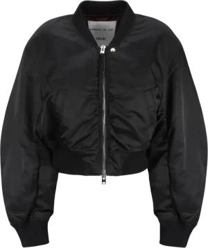 Agolde - Jett Bomber Jacket - Größe L - schwarz