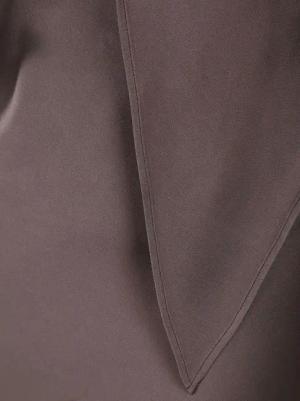 Setchu - Setchu V-Neck Long Dress - Größe 2 - braun