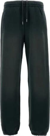 Golden Goose - Bleached Effect Green Jogging Style Pants - Größe M - schwarz