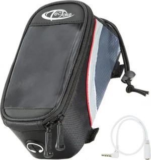 tectake Fahrradtasche Satteltasche mit Rahmen-Befestigung für