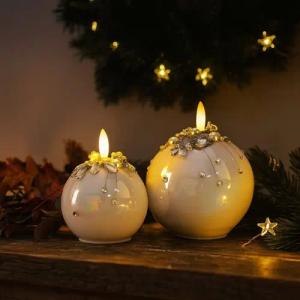 Online-Fuchs LED-Kerze - 2 runde LED