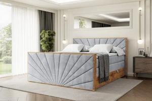 ALTDECOR Boxspringbett LOLLI6-Z KING (Multipocket-Matratze H4,