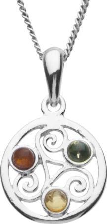 OSTSEE-SCHMUCK Kette mit Anhänger Ostsee-Schmuck Kette