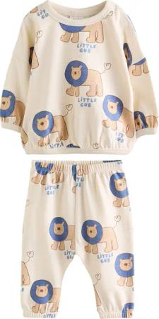 Next Langarmshirt & Leggings Baby Baumwoll-Top