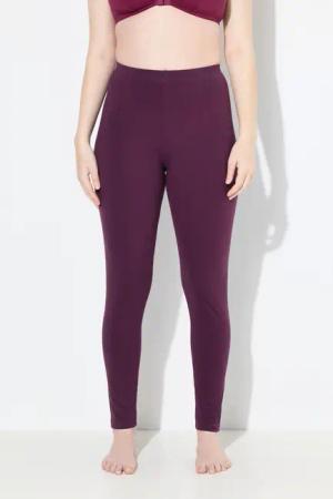Ulla Popken Funktionshose Leggings Skinny Elastikbund