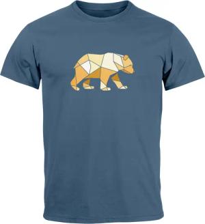 Neverless Print-Shirt Herren T-Shirt Bär Aufdruck