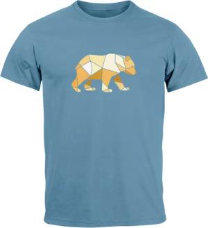 Neverless Print-Shirt Herren T-Shirt Bär Aufdruck