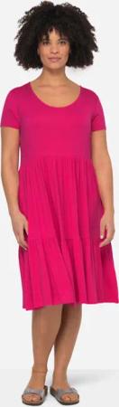 Janet & Joyce Midikleid Jerseykleid Rundhals