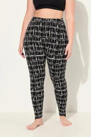 Ulla Popken Leggings Leggings grafischer Druck