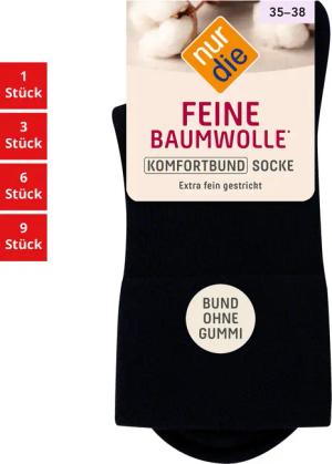 Nur Die Freizeitsocken Feine Baumwolle Komfort