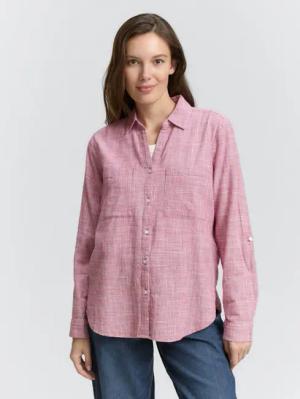 TOM TAILOR Langarmbluse Bluse mit Brusttaschen