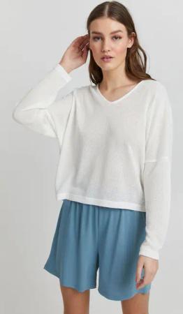 OXMO V-Ausschnitt-Pullover Katla