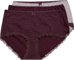 Ulla Popken Panty Hipster 3er-Pack Streifen