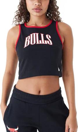 New Era Tanktop Crop Chicago Bulls