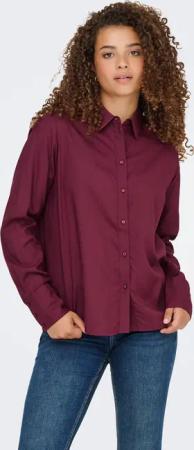 ONLY Hemdbluse "ONLBERIT LIFE L/S SHIRT WVN"