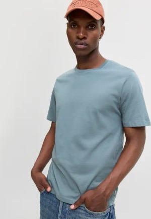 Jack & Jones Rundhalsshirt "JJEORGANIC BASIC TEE SS O-NECK NOOS", mit Rundhalsausschnitt
