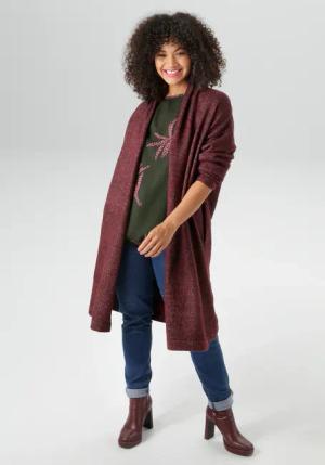 Aniston PLUS Strickjacke, in kuscheliger Qualität - NEUE KOLLEKTION