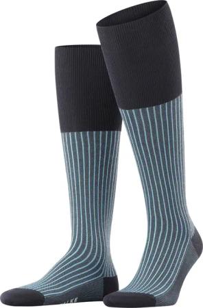 FALKE Kniestrümpfe Oxford Stripe (1-Paar) aus