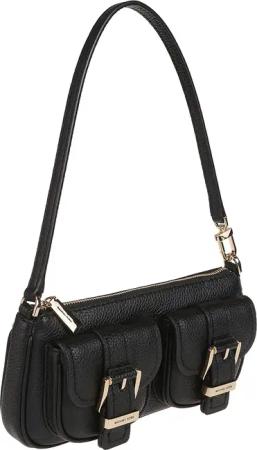 Michael Kors Crossbody Bags - Small Zoe Pouchette Bag Black - Gr. unisize - in Schwarz - für Damen