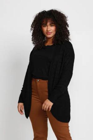Strickjacke, Damen KAFFE Curve Emana