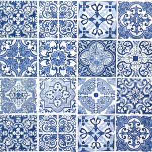 HOME FASHION Papierserviette 20 Servietten Tiles